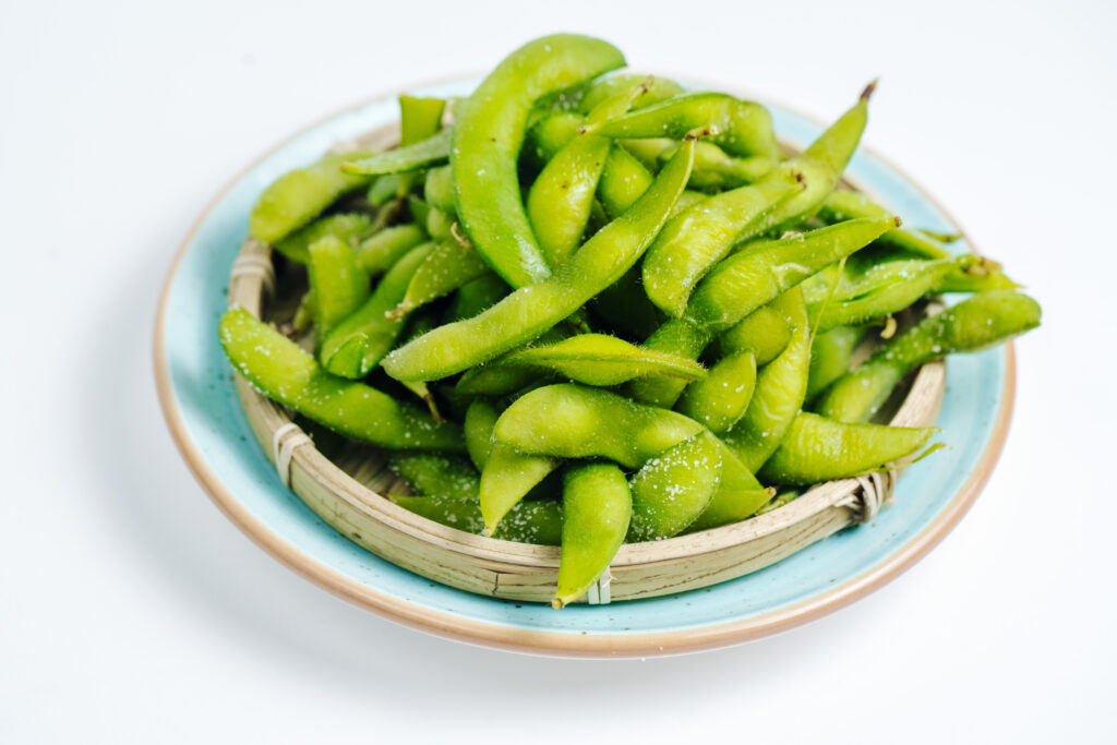 Shelled Edamame in bowl